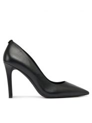MICHAEL Michael Kors Szpilki Alina Flex High Pump 40R4HNHP1L Czarny. Czarne szpilki damskie MICHAEL Michael Kors, bez wzorów, ze skóry, bez obcasa, na szpilce, bez zapięcia. Za 389.99 zł.