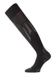 Skarpety narciarskie uniseks Lasting SWW 988 Merino 80%. Czarne skarpetki damskie LASTING, bez wzorów, z dzianiny. Za 129.90 zł.