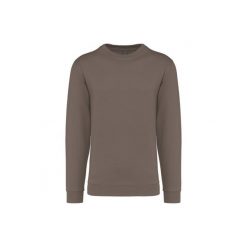 Bluza z okrągłym dekoltem Kariban. Brązowe bluzy damskie KARIBAN, xl, bez wzorów, z bawełny, bez ramiączek, bez kaptura. Za 128.50 zł.