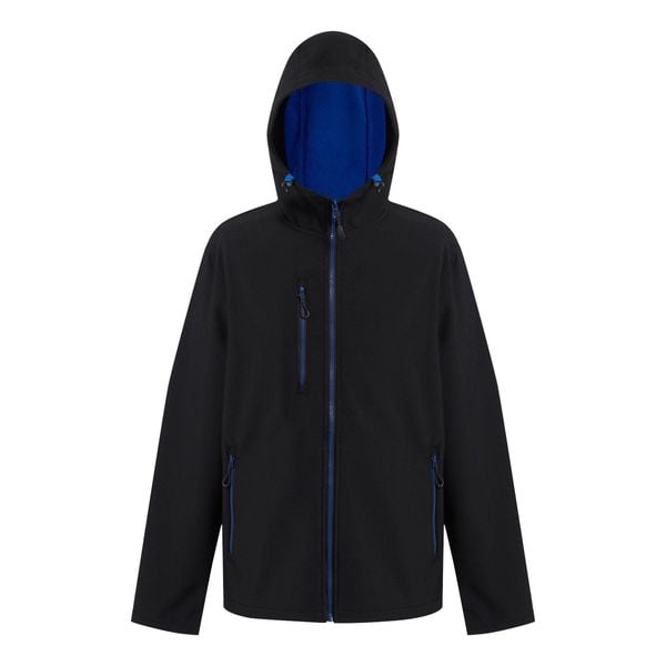 Męska Kurtka Soft Shell Navigate 2 Layer. Czarne kurtki męskie Regatta, m, bez wzorów, sportowe, bez kaptura. Za 243.99 zł.