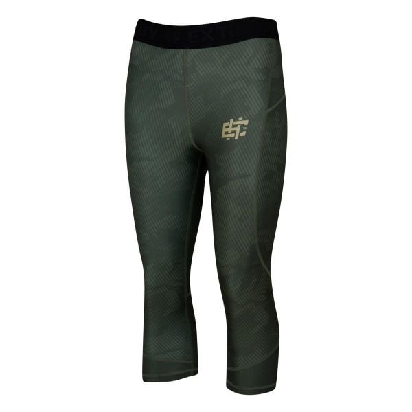Legginsy sportowe damskie EXTREME HOBBY HAVOC 3/4. Zielone legginsy damskie EXTREME HOBBY, s, bez wzorów, z elastanu. Za 179.00 zł.