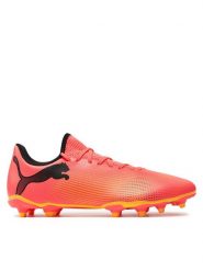 Puma Buty do piłki nożnej Future 7 Play Fg/Ag 107723-03 Różowy. Czerwone buty sportowe męskie Puma, bez wzorów, z materiału, bez zapięcia. Za 179.99 zł.