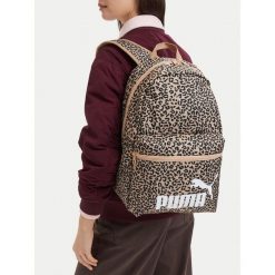 Plecak Puma. Brązowe plecaki męskie Puma, bez wzorów, sportowe. Za 89.99 zł.