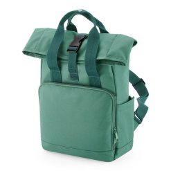 Plecak na komputer Bag Base. Zielone plecaki męskie BAGBASE, bez wzorów, z materiału. Za 85.65 zł.