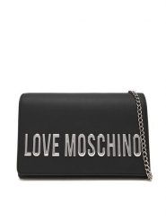 LOVE MOSCHINO Torebka JC4103PP0NKD000B Czarny. Czarne torebki do ręki damskie Love Moschino, bez wzorów, ze skóry, bez dodatków. Za 499.99 zł.