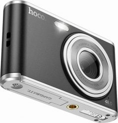 HOCO aparat cyfrowy z podwójnym obiektywem 13M pixeli DV203 czarny. Aparaty kompaktowe Hoco. Za 304.79 zł.