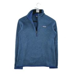 Second life - Patagonia bluza polarowa damska Better Sweater - Jak nowy. Niebieskie bluzy damskie Patagonia, l, bez wzorów, z polaru, eleganckie, bez ramiączek, bez kaptura. Za 255.56 zł.