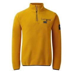 Affinity Męski polar narciarski. Żółte bluzy sportowe męskie Dare 2B, m, bez wzorów, z polaru, bez kaptura, narciarskie. Za 89.99 zł.