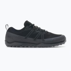 Buty barefoot męskie Xero Shoes Scrambler Trail Low WP. Czarne buty zimowe męskie XERO SHOES, bez wzorów, bez obcasa, bez zapięcia. Za 409.99 zł.
