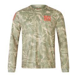 Koszulka Endura Grid Floral Ltd z nadrukiem L/s. Czarne bluzy męskie ENDURA, l, bez wzorów, sportowe, bez ramiączek, bez kaptura. Za 219.99 zł.