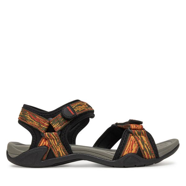 Sandały Grisport. Sandały damskie Grisport, bez wzorów, bez obcasa, bez zapięcia. Za 139.99 zł.