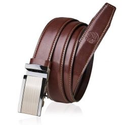 Skórzany pasek BETLEWSKI AUTO-LIC30 BR 85_K3 brąz. Szare paski męskie z materiału. Za 109.00 zł.