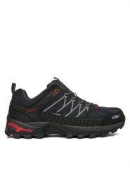CMP Trekkingi Rigel Low 3Q13247 Czarny. Czarne buty zimowe męskie CMP, bez wzorów, ze skóry, bez obcasa, bez zapięcia. Za 407.99 zł.