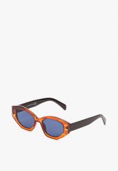 Pomarańczowe Okulary Przeciwsłoneczne w Typie Cat Eye Effiaria. Brązowe okulary przeciwsłoneczne damskie Renee. Za 24.99 zł.