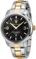 Zegarek Maserati Successo Zegarek męski 44 mm (R8853121009). Zegarki męskie maserati, bez wzorów. Za 633.99 zł.