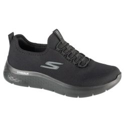 Buty sportowe Sneakersy męskie, GO Walk Flex - Ultra. Czarne buty sportowe męskie Skechers, bez wzorów, bez zapięcia, trekkingowe. Za 319.99 zł.