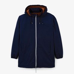 Kurtka parka z polarową podszewką, wodoodporna Serge Blanco Stormer. Niebieskie kurtki męskie SERGE BLANCO, na zimę, xl, bez wzorów, z dresówki, eleganckie, z kapturem. Za 758.00 zł.