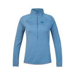 Damska bluza zapinana na zamek Hannah Eli. Niebieskie bluzy damskie Hannah, s, bez wzorów, z materiału, bez ramiączek, z kapturem. Za 325.50 zł.
