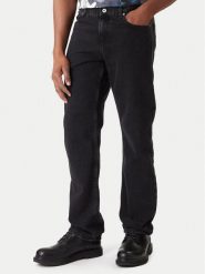 Karl Lagerfeld Jeans Jeansy B1M10039 Czarny Straight Fit. Czarne jeansy męskie Karl Lagerfeld Jeans, z bawełny. Za 469.99 zł.