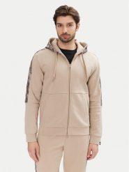 EA7 Emporio Armani Bluza 7M000209 AF12660 U6155 Beżowy Regular Fit. Brązowe bluzy męskie EA7 Emporio Armani, m, bez wzorów, z syntetyku, bez ramiączek, bez kaptura. Za 309.99 zł.