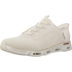 Buty SKECHERS GILDE STEP GRATIFY Żółty. Żółte obuwie sportowe damskie Skechers, bez wzorów, bez zapięcia, trekkingowe, Skechers Sport. Za 389.99 zł.