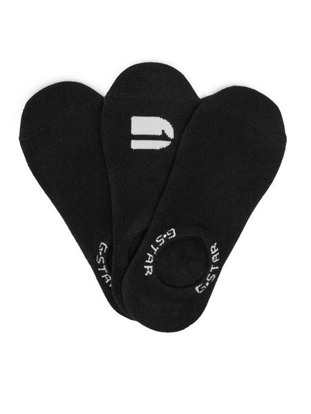 G-Star Raw Stopki AS_G-STAR_S_020_SS25 (3-PACK) Czarny. Czarne skarpety męskie G-Star Raw, bez wzorów, z bawełny. Za 29.99 zł.