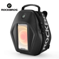 Torba na zbiornik motocyklowy, plecak ROCKBROS 7L - uniwersalna i funkcjonalna. Czarne plecaki męskie ROCKBROS, z aplikacjami, z materiału. Za 239.99 zł.