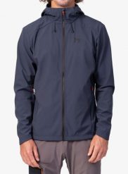 Kurtka softshell Hannah Arcan Hoody. Niebieskie kurtki męskie Hannah, m, bez wzorów, z materiału, bez kaptura, trekkingowe. Za 472.99 zł.