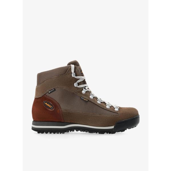 Buty trekkingowe damskie AKU Ultra Light Micro GTX. Brązowe obuwie trekkingowe damskie Aku, bez zapięcia. Za 549.00 zł.