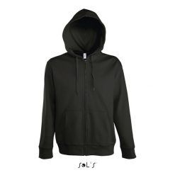 Kurtka z kapturem Sol's Seven. Czarne kurtki męskie SOL'S, l, bez wzorów, z bawełny, z kapturem. Za 236.00 zł.