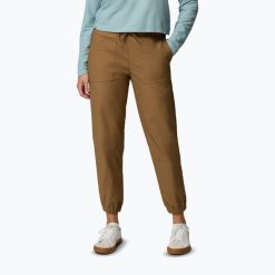 Spodnie trekkingowe damskie Columbia ROC Ripstop Jogger. Brązowe spodnie sportowe damskie Columbia, na lato, bez wzorów, sportowe, trekkingowe. Za 229.99 zł.