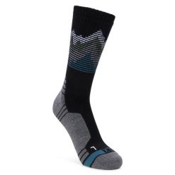 Dlx Hilliard - Skarpety trekkingowe Dlx Ciemnoszary Marl. Czarne skarpetki damskie DLX, bez wzorów. Za 208.99 zł.