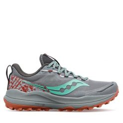 Buty do biegania Saucony. Szare obuwie sportowe damskie Saucony, bez wzorów, bez zapięcia, do biegania. Za 679.99 zł.