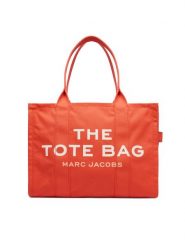 Marc Jacobs Torebka The Canvas Large Tote Bag M0016156 Pomarańczowy. Brązowe shopperki damskie Marc Jacobs, bez wzorów, z materiału, bez dodatków. Za 1,219.00 zł.