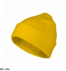 MALFINI - ADLER - - Czapka unisex, % poliakryl - uni żółty. Żółte czapki damskie MALFINI, na zimę, bez wzorów, z poliakrylu. Za 13.50 zł.