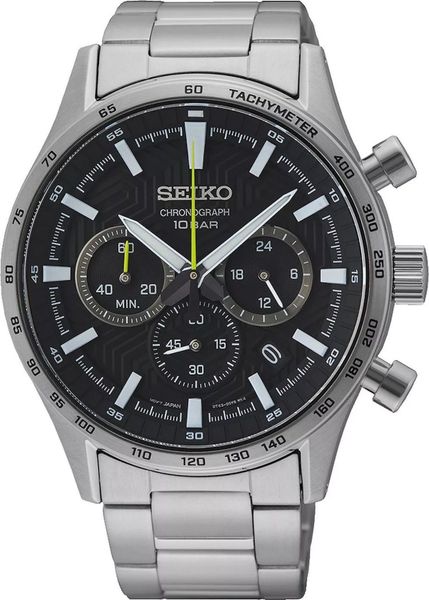 Zegarek Męski Seiko SSB413P1 + BOX. Zegarki męskie Seiko, bez wzorów. Za 1,877.51 zł.