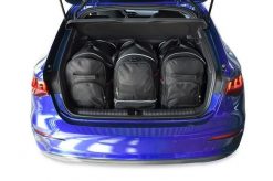 Torby Do Bagażnika Audi A3 Allstreet 2024+ 3 Szt Kjust. Czarne torby podróżne damskie KJUST, bez wzorów, z kauczuku. Za 940.00 zł.