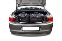 Torby Do Bagażnika Citroen C-Elysee 2012-2021 5Szt Kjust. Czarne torby podróżne damskie KJUST, bez wzorów, z kauczuku. Za 1,512.00 zł.