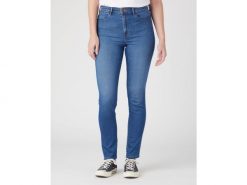 WRANGLER HIGH SKINNY DAMSKIE SPODNIE JEANSOWE JEANSY EUPHORIA W27HCK43J 112328881. Jeansy damskie Wrangler, bez wzorów, z jeansu. Za 239.99 zł.