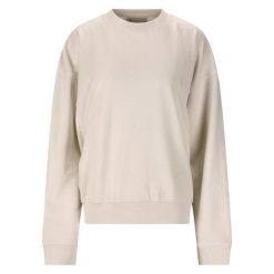 Damska bluza z okrągłym dekoltem Athlecia Crecy. Szare bluzy damskie Athlecia, bez wzorów, z materiału, casualowe, bez ramiączek, bez kaptura. Za 161.50 zł.