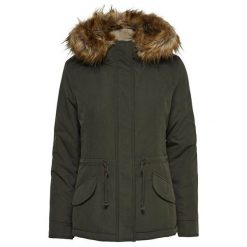ONLY Kurtka damska New Lucca Parka Jacket Otw. Peat (rozmiar XS). Kurtki damskie ONLY, xs, bez wzorów, z materiału, bez kaptura. W wyprzedaży za 90.00 zł.