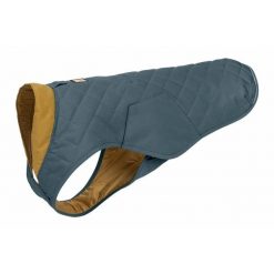 Płaszcz dla psa Ruffwear Stumptown. Niebieskie płaszcze damskie RUFFWEAR, s, bez wzorów, z materiału, klasyczne, bez kołnierzyka, bez kaptura. Za 557.00 zł.