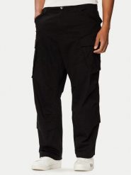 G-Star Raw Spodnie cargo Rovic 3D D30010-5126 Czarny Relaxed Fit. Czarne spodnie materiałowe męskie G-Star, bez wzorów, z bawełny. Za 429.99 zł.