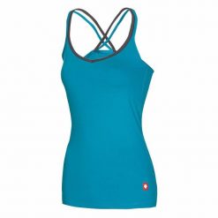 Damska koszulka typu tank top Ocun Corona. Czerwone bluzki damskie Ocun, xl, bez wzorów, sportowe, bez kołnierzyka, bez ramiączek. Za 148.50 zł.