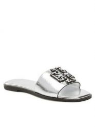 Klapki Tory Burch. Czarne klapki damskie Tory Burch, bez wzorów, sportowe, bez obcasa, bez zapięcia. Za 1,119.00 zł.
