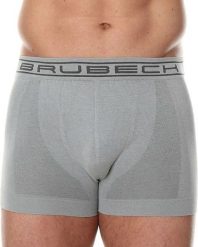 Brubeck Bokserki męskie Comfort Cotton szare r. XL (BX00501A). Szare bokserki męskie Brubeck, bez wzorów. Za 57.98 zł.