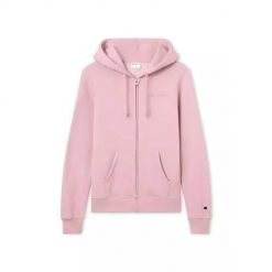 Bluza sportowa damska Champion 118405PS090. Czerwone bluzy damskie Champion, s, bez wzorów, z bawełny, biznesowe, bez ramiączek, z kapturem. Za 351.00 zł.