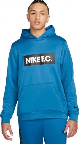 Nike Bluza Nike F.C DC9075 407 DC9075 407 niebieski S. Niebieskie bluzy męskie Nike, m, bez wzorów, bez ramiączek, bez kaptura. Za 130.95 zł.