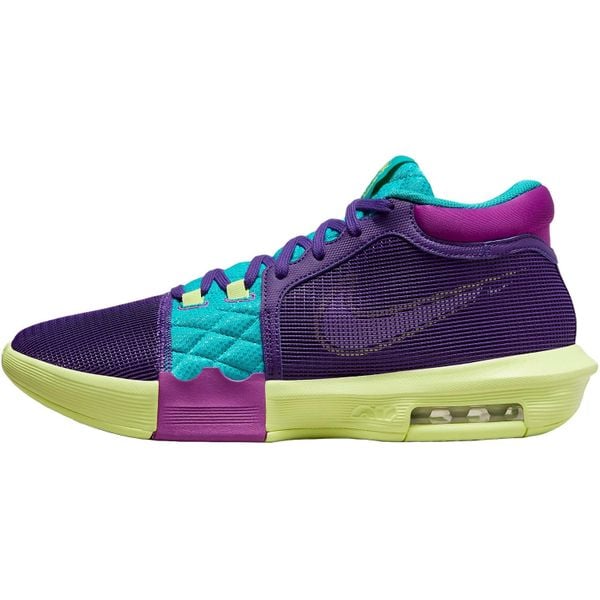 Trampki męska Nike Lebron Witness Viii Purpurowy. Fioletowe trampki męskie Nike, bez wzorów, sportowe, bez zapięcia. Za 590.00 zł.