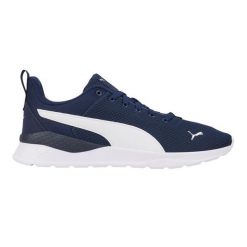 Trampki Unisex Dla Dorosłych Anzarun Lite. Niebieskie trampki i tenisówki damskie Puma, bez wzorów, bez zapięcia. Za 305.99 zł.